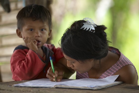 Actualmente existe un déficit del 94% de docentes con formación en educación intercultural bilingüe