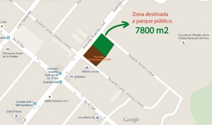 Ubicación del parque