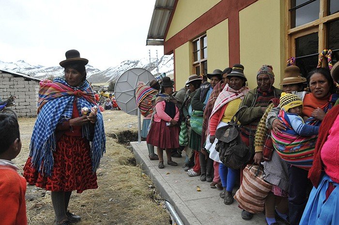 Distritos en riesgo por friaje. Foto: Andina