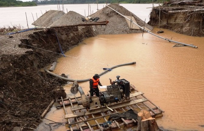 minería ilegal_huánuco_andina