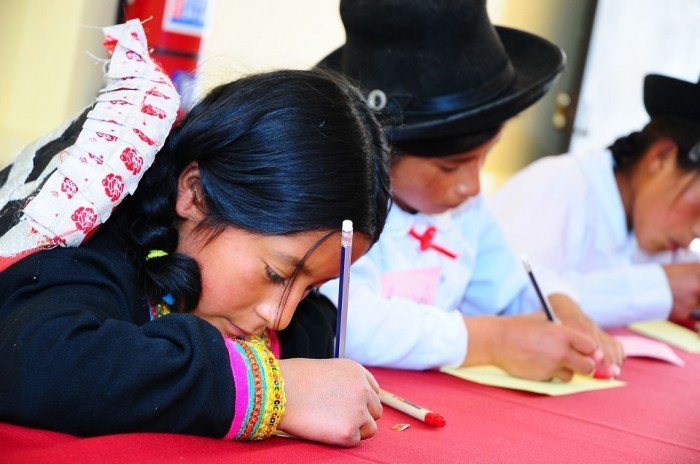 Defensor del Pueblo exhortó al Estado a reducir las inequidades del sistema educativo que afectan a las comunidades indígenas. Foto: Andina.
