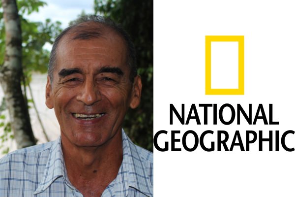 Víctor Zambrano ganó el Premio National Geographic de Liderazgo en Conservación 2016. Foto: National Geographic