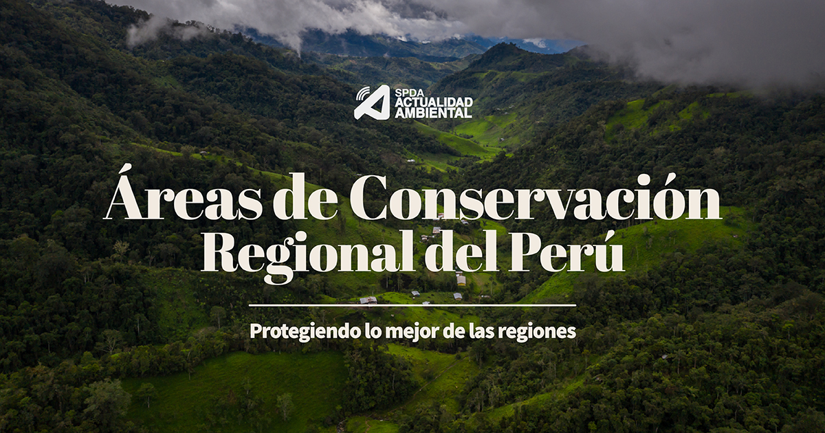 Las Áreas de Conservación Regional Protegiendo lo mejor de las regiones.