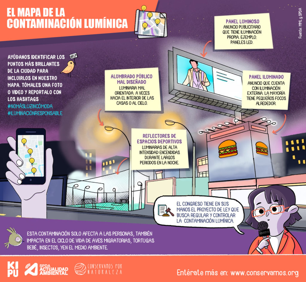 No más luz incómoda – Una mirada al impacto de la contaminación ...
