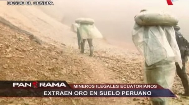mineros ecuatorianos