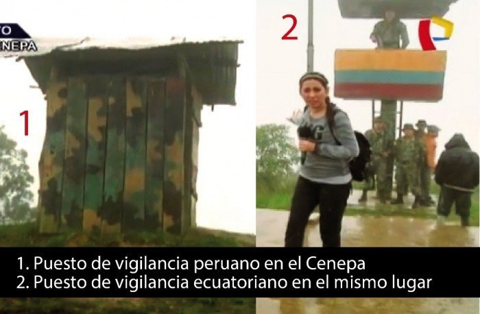 puestos de vigilancia de la frontera Perú-Ecuador