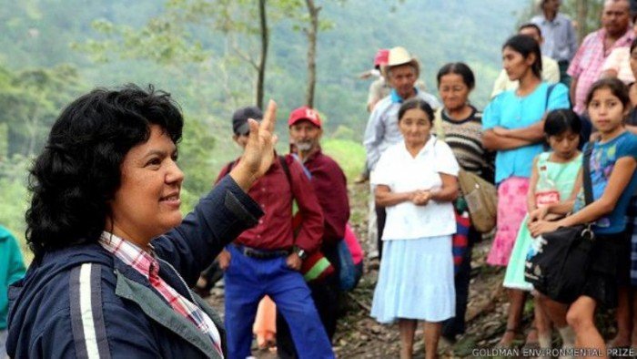 berta cáceres - goldman prize