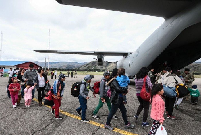 puente aereo-andina