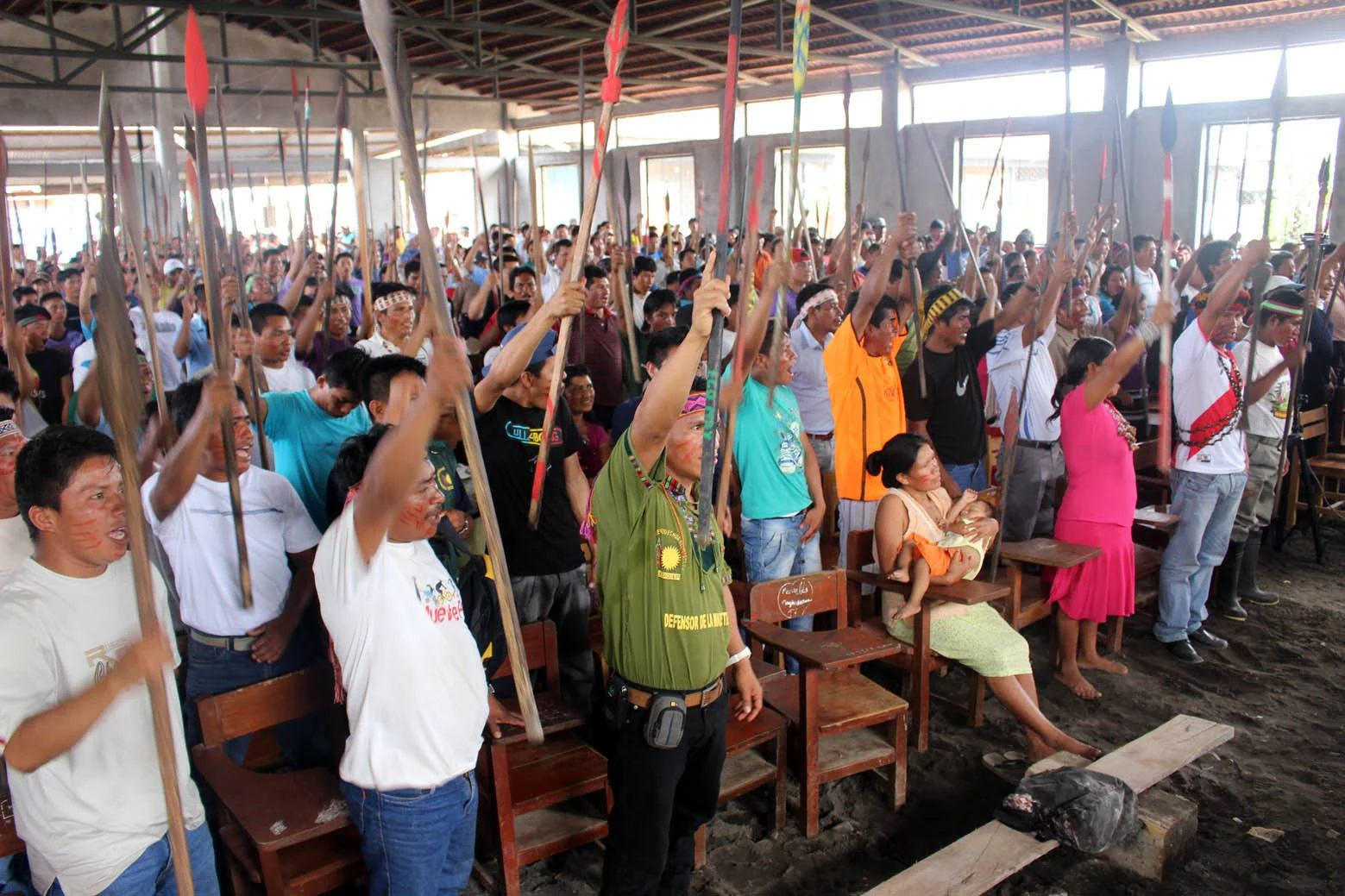 Protesta en Loreto_derrames de petróleo_Foto Obeservatorio Petrolero