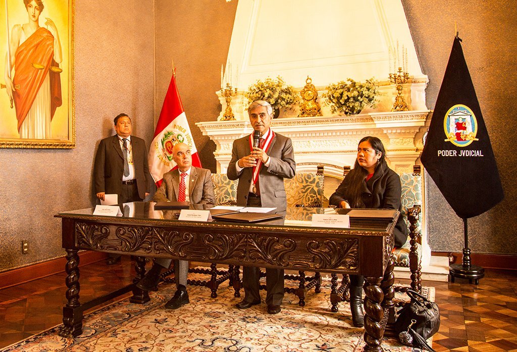 Poder Judicial firma convenio con SPDA y DAR para trabajar por la ...