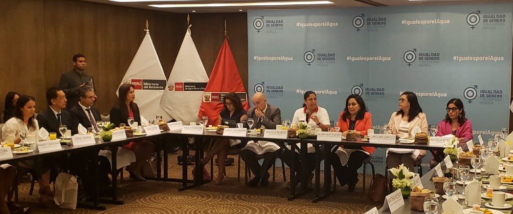 Ratificación de compromisos para la transversalización del enfoque de género en la gestión del recurso hídrico en las políticas públicas.