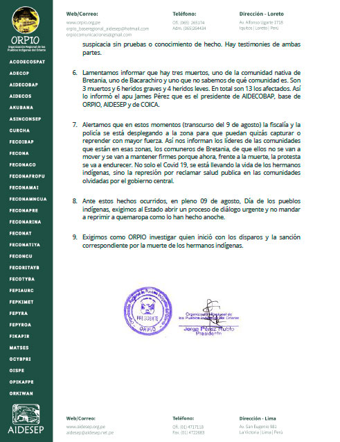 2pronunciamiento_Orpio