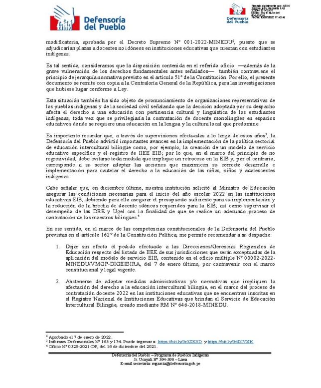 Oficio 001-2022 Minedu sobre retroceso en EIB_Página_2