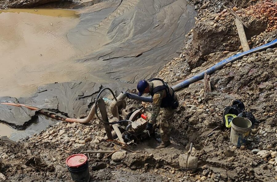 mineria ilegal - barranco chico - madre de dios - fema3