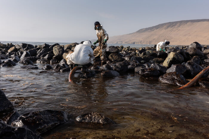 Derrame de petróleo, Ancón, Repsol. 