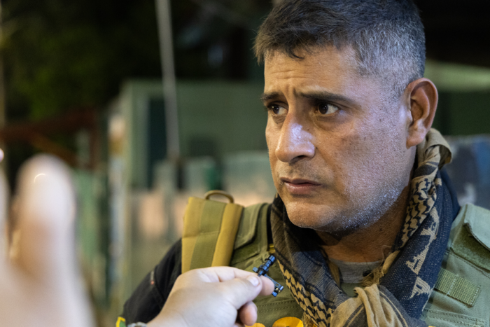 El comandante Anaya lideró el operativo de rescate. Foto: Wuilmar Briceño / SPDA