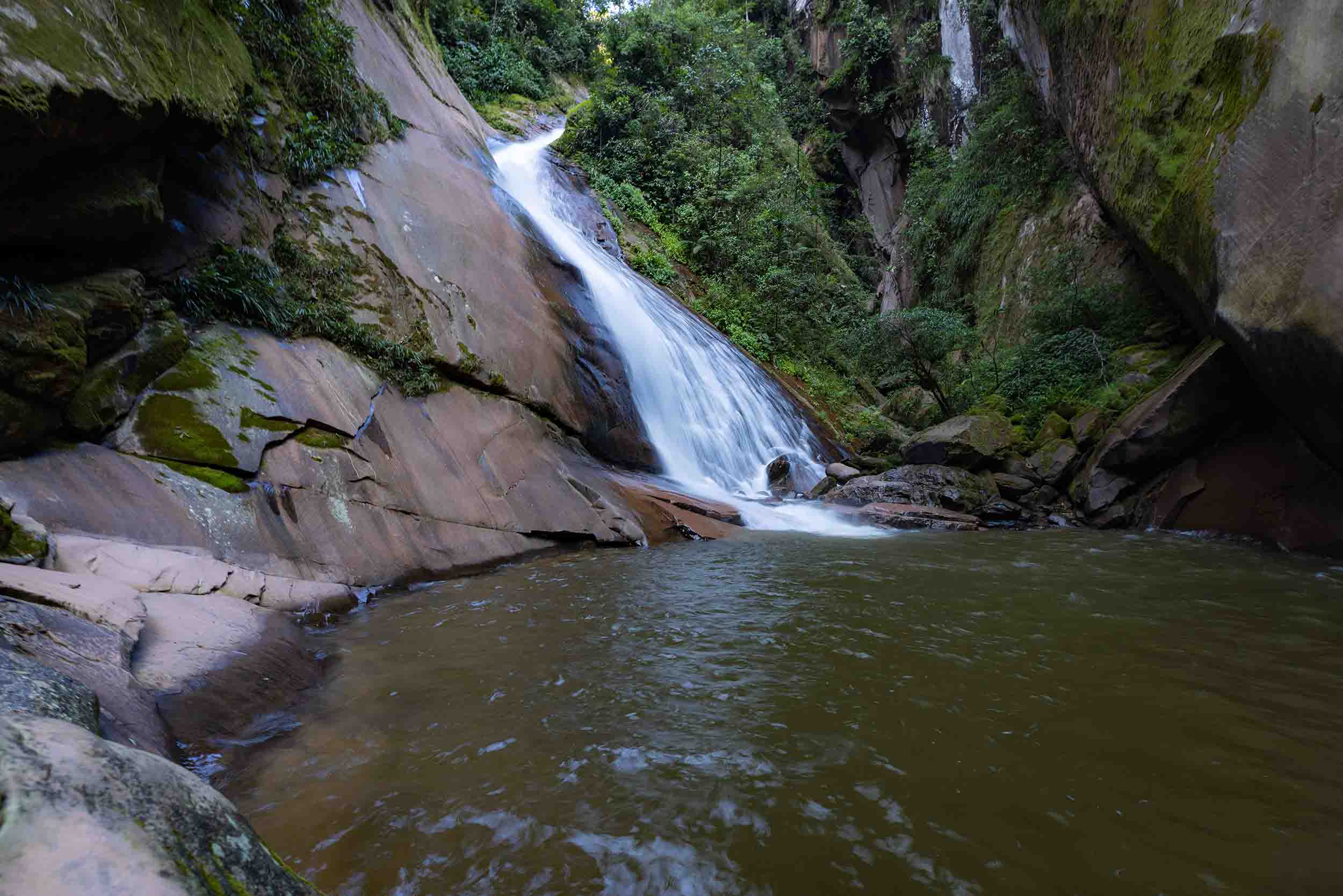 Velo de la Novia, una catarata de 84 metros de altura