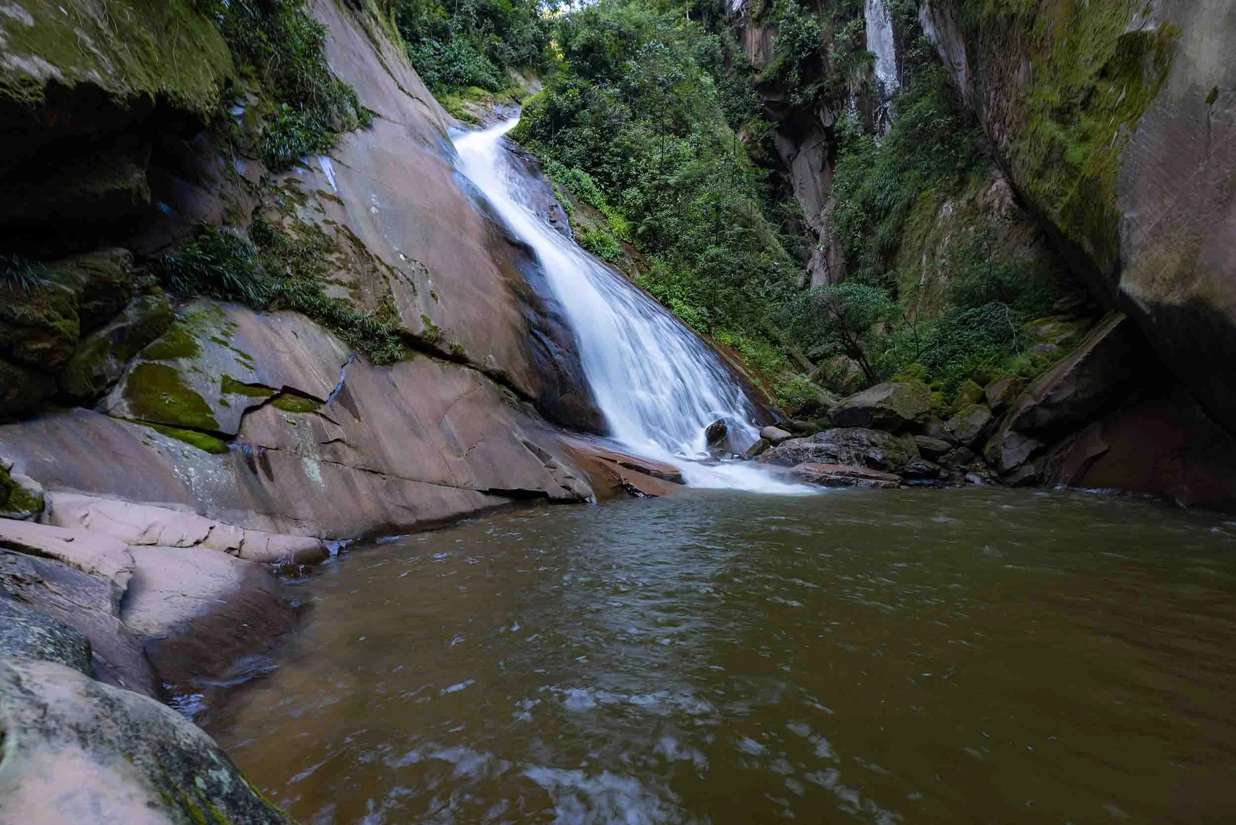 Velo de la Novia, una catarata de 84 metros de altura