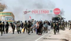Protestas por Tía María en Mollendo. Foto: La República